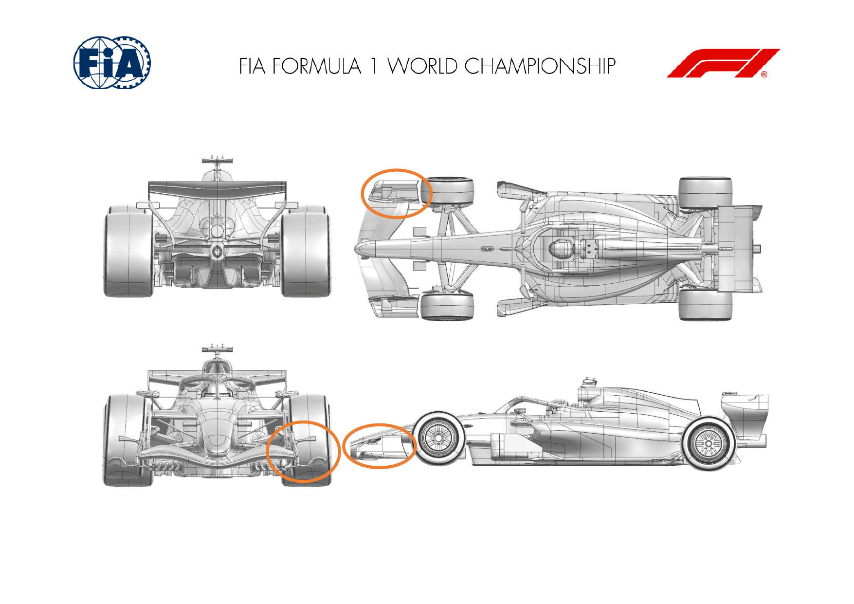 McLaren Mastercard F1 Team technical upgrade diagram